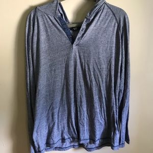 Blue hoodie shirt